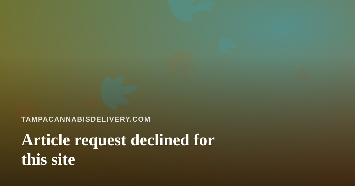 Article request declined for this site